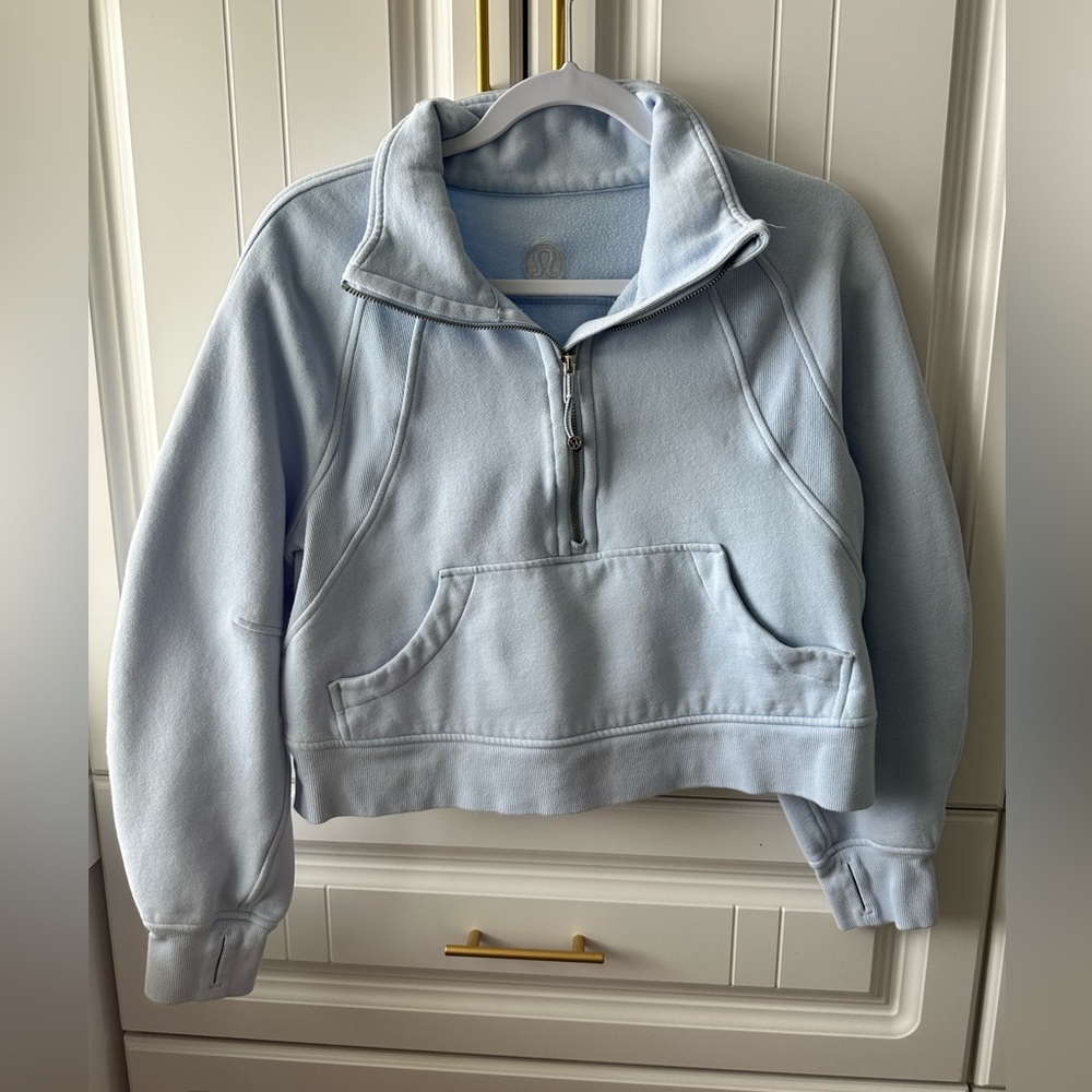 lululemon athletica Scuba 1/4 zip sweater